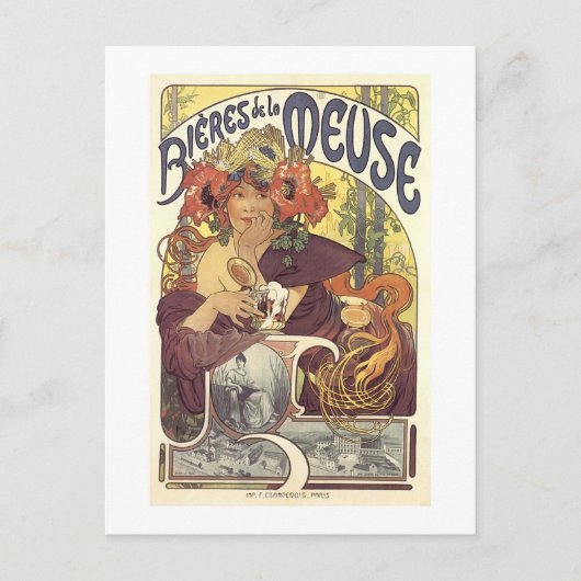 Bieres de la Meuse Briefkaart (Voorkant)