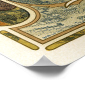 Bieres De La Meuse -Franse Adverteren kunst Poster (Hoek)