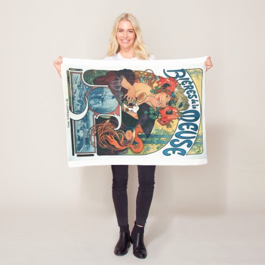 Bieres de la Meuse, Mucha Fleece Deken (In situ)