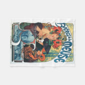 Bieres de la Meuse, Mucha Fleece Deken (Voorkant (Horizontaal))