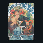 Bieres de la Meuse, Mucha iPad Mini Cover<br><div class="desc">Alphonse Mucha (24 juli 1860 - 14 juli 1939) was een Tsjechische schilder, illustrator en grafisch kunstenaar, die in Parijs woonde tijdens de Art Nouveau-periode, het bekendst om zijn duidelijk gestileerde en decoratieve theatrische posters, met name die van Sarah Bernhardt. Hij produceerde illustraties, advertenties, decoratieve panelen en design, die tot...</div>