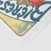 Bieres de la Meuse, Mucha Tissuepapier (Detail)