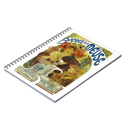 Bieres de La Meuse Notitieboek (Linkerzijde)