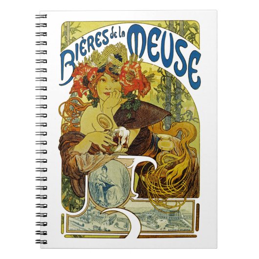 Bieres de La Meuse Notitieboek (Voorkant)