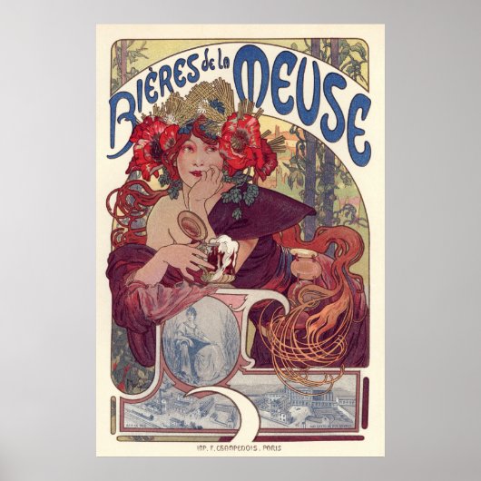 Bieres de la Meuse Poster (Voorkant)