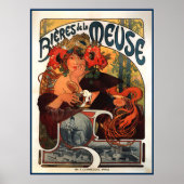 Bieres de la Meuse Poster (Voorkant)