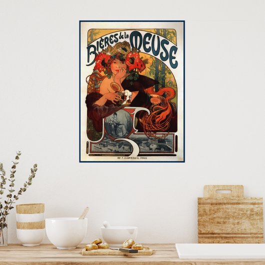 Bieres de la Meuse Poster (Keuken)