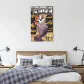 Bieres de la Meuse Promotional Poster Canvas Afdruk (Insitu (Slaapkamer))