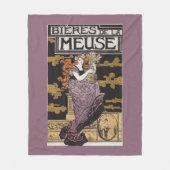 Bieres de la Meuse Promotional Poster Fleece Deken (Voorkant)