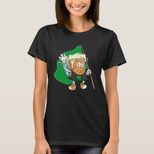 Bierfan van Saudi-Arabië T-shirt (Voorkant)
