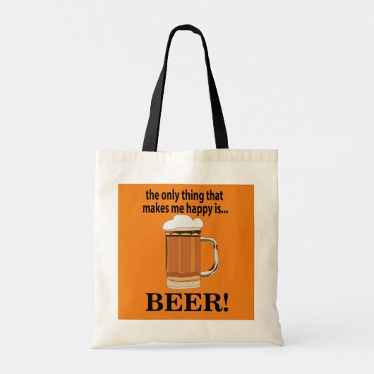 Bierfeest Drink Funny Beer Tote Bag (Achterkant)