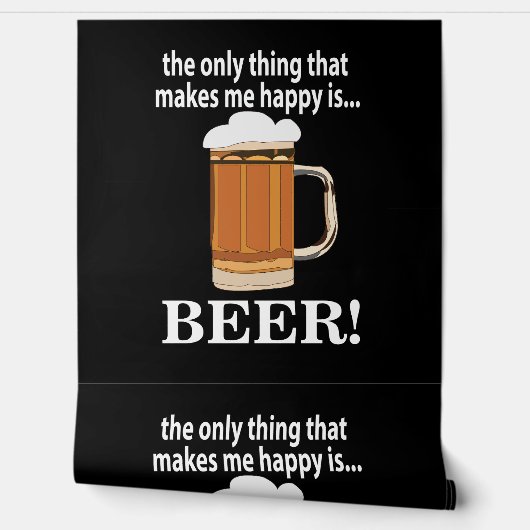 Bierfeest Drinken Grappig Bier Behang (Afrollen)