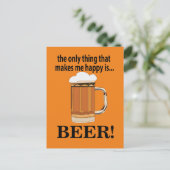 Bierfeest Drinken Grappig Briefkaart (Staand voorkant)