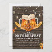 Bierfeest, Oktoberfest, Kaart (Voorkant)