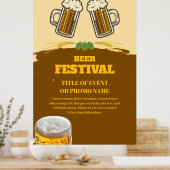 Bierfestival Custom Poster (Keuken)