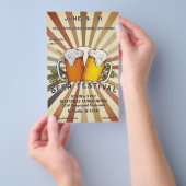 Bierfestival Flyer (Hand)