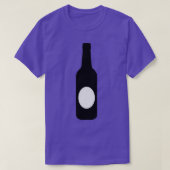 Bierfles 1 t-shirt (Design voorkant)