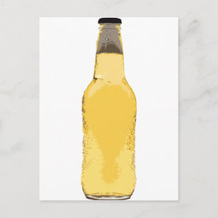Bierfles Briefkaart