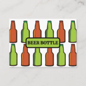 Bierfles Drink Brouwerij Visitekaartje (Voorkant)