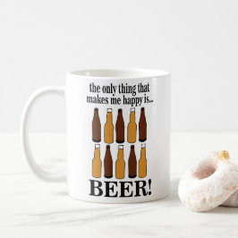 Bierfles Grappig Bier Koffiemok