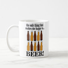 Bierfles Grappig Bier Koffiemok