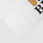 Bierfles Grappig Bier Tissuepapier (Detail)