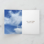 Bierfles in Ocean Wave Kaart (Binnen)