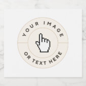 Bierflesetiket - Aangepast (afbeelding/tekst toevo Bier Etiket (Enkel label)