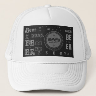Bierflesje Pet-donkergrijs/Lite grijs Trucker Pet