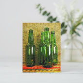Bierflessen Briefkaart (Staand voorkant)