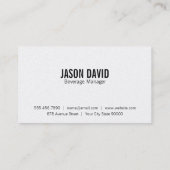 Bierflessen (goud) visitekaartje (Achterkant)