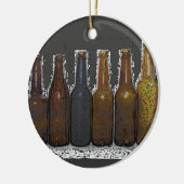 Bierflessen Keramisch Ornament (Links)