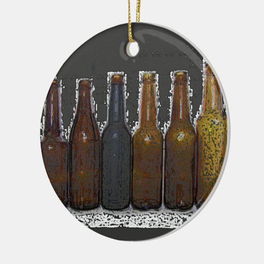 Bierflessen Keramisch Ornament (Links)