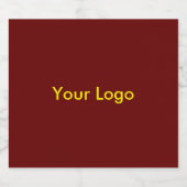 Bierflessenetiket voor logo bier etiket (Enkel label)