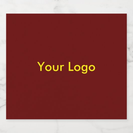 Bierflessenetiket voor logo bier etiket (Enkel label)