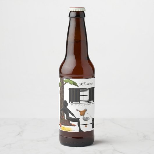 Bierflessenlabel van James Michael Miller Bier Etiket (Voorkant)