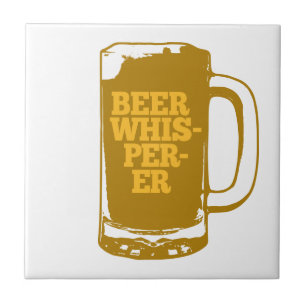 Bierfluisteraar Mok Tegeltje