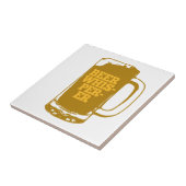 Bierfluisteraar Mok Tegeltje (Zijkant)