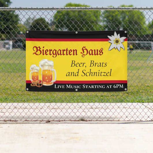 Biergarten 2 Business Promotion Banner (Insitu)