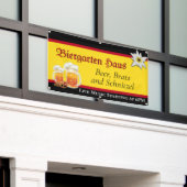 Biergarten 2 Business Promotion Banner (Buitenkant Gebouw)