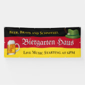 Biergarten 3 Business Promotion Banner (Horizontaal)