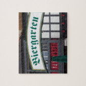 Biergarten bord, Duitsland Legpuzzel (Verticaal)