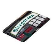 Biergarten bord, Duitsland Magneet (Linkerzijde)