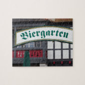 Biergarten-teken, Duitsland Legpuzzel (Horizontaal)