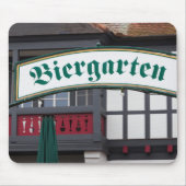 Biergarten-teken, Duitsland Muismat (Voorkant)