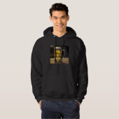Bierglas drank close-up, India Hoodie (Voorkant volledig)