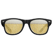 Bierglas foto retro zonnebril (Voorkant)