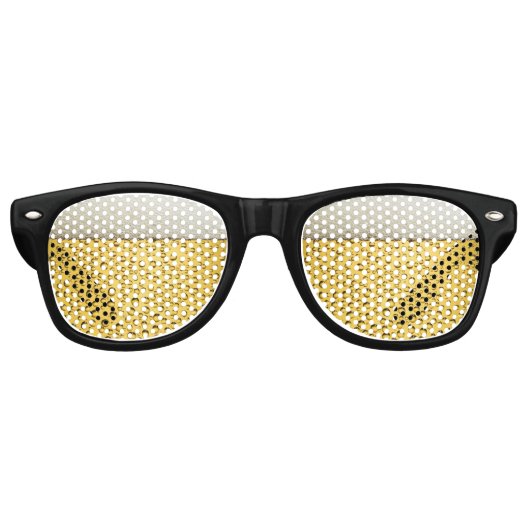 Bierglas foto retro zonnebril (Voorkant)