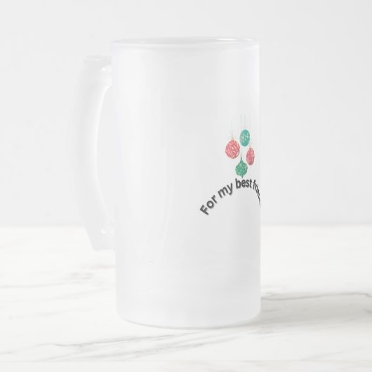 Bierglas Matglas Bierpul (Voorkant links)