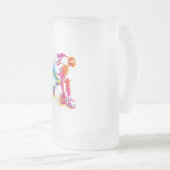 bierglas matglas bierpul (Voorkant rechts)